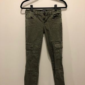 Dark Green Bullhead Jeans 25